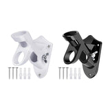 Maxbell Flag Pole Holder Strong Anti Rust Double Positions for Outdoor Outside House White