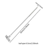Maxbell PTFE Stirring Paddle Sturdy Lab Accessories for Industry Lab Hydrosol Type B
