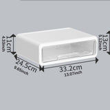 Maxbell Desktop Storage Box Versatile Sturdy Wear Resistant Compact Office Organizer