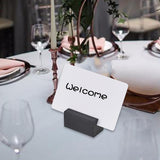 Maxbell Name Card Holder Photo Table Number Stand for Retail Shop Restaurant Banquet Rectangle