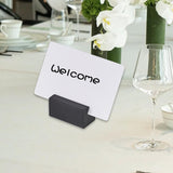 Maxbell Name Card Holder Photo Table Number Stand for Retail Shop Restaurant Banquet Rectangle