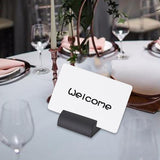 Maxbell Name Card Holder Photo Table Number Stand for Retail Shop Restaurant Banquet Small Semicircle