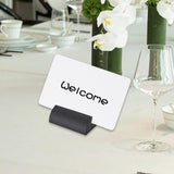 Maxbell Name Card Holder Photo Table Number Stand for Retail Shop Restaurant Banquet Small Semicircle