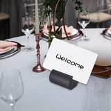 Maxbell Name Card Holder Photo Table Number Stand for Retail Shop Restaurant Banquet Large Semicircle