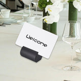 Maxbell Name Card Holder Photo Table Number Stand for Retail Shop Restaurant Banquet Large Semicircle