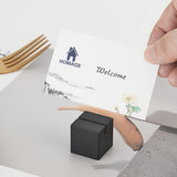 Maxbell Name Card Holder Photo Table Number Stand for Retail Shop Restaurant Banquet Square