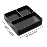 Maxbell Magnetic Tool Holder Tray Small Parts Storage Tray for RC Car Airplane Parts Black