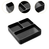 Maxbell Magnetic Tool Holder Tray Small Parts Storage Tray for RC Car Airplane Parts Black