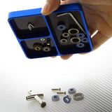 Maxbell Magnetic Tool Holder Tray Small Parts Storage Tray for RC Car Airplane Parts Blue