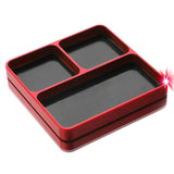 Maxbell Magnetic Tool Holder Tray Small Parts Storage Tray for RC Car Airplane Parts Red