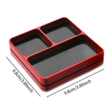 Maxbell Magnetic Tool Holder Tray Small Parts Storage Tray for RC Car Airplane Parts Red