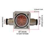 Maxbell Water Flow Indicator Water Cooling System Kit for Engraving Machine Computer TypeA 8mm