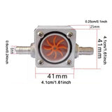 Maxbell Water Flow Indicator Water Cooling System Kit for Engraving Machine Computer TypeB 6mm