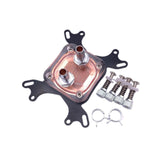 Maxbell CPU Water Cooling Block 50mm Copper Base CPU Cooler for AM3 Int 775,1150
