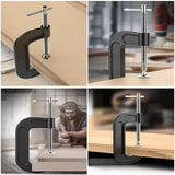 Maxbell G Clamp Heavy Duty Parts for Woodworking Multifunctional Hardware Clamp Tool 3 inch