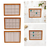 Maxbell Jewelry Tray Container Stylish Jewelry Display Tray for Drawer Store Selling 12 Grids