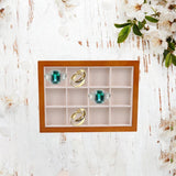 Maxbell Jewelry Tray Container Stylish Jewelry Display Tray for Drawer Store Selling 12 Grids