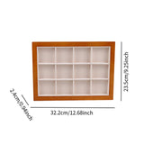 Maxbell Jewelry Tray Container Stylish Jewelry Display Tray for Drawer Store Selling 12 Grids