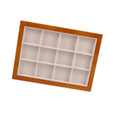 Maxbell Jewelry Tray Container Stylish Jewelry Display Tray for Drawer Store Selling 12 Grids