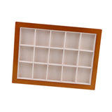 Maxbell Jewelry Tray Container Stylish Jewelry Display Tray for Drawer Store Selling 15 Grids