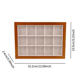 Maxbell Jewelry Tray Container Stylish Jewelry Display Tray for Drawer Store Selling 15 Grids