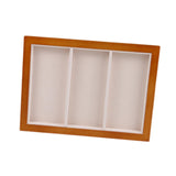 Maxbell Jewelry Tray Container Stylish Jewelry Display Tray for Drawer Store Selling 3 Grids