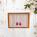 Maxbell Jewelry Tray Container Stylish Jewelry Display Tray for Drawer Store Selling 3 Grids