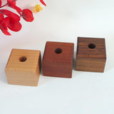 Maxbell Fountain Pen Holder Wooden Creative Countertop for Office School Sturdy Room Type A