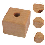 Maxbell Fountain Pen Holder Wooden Creative Countertop for Office School Sturdy Room Type A