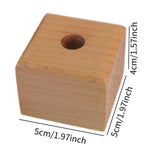Maxbell Fountain Pen Holder Wooden Creative Countertop for Office School Sturdy Room Type A
