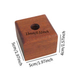Maxbell Fountain Pen Holder Wooden Creative Countertop for Office School Sturdy Room Type C