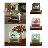 Maxbell Mechanical Desk Calendar Ornament 2025 New for Countertop Home Birthday Gift painting