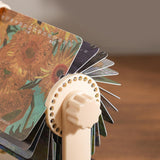Maxbell Mechanical Desk Calendar Ornament 2025 New for Countertop Home Birthday Gift painting