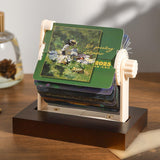 Maxbell Mechanical Desk Calendar Ornament 2025 New for Countertop Home Birthday Gift painting