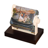 Maxbell Mechanical Desk Calendar Ornament 2025 New for Countertop Home Birthday Gift painting