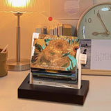Maxbell Mechanical Desk Calendar Ornament 2025 New for Countertop Home Birthday Gift painting