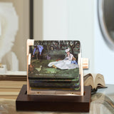 Maxbell Mechanical Desk Calendar Ornament 2025 New for Countertop Home Birthday Gift painting