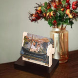Maxbell Mechanical Desk Calendar Ornament 2025 New for Countertop Home Birthday Gift painting