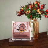 Maxbell Mechanical Desk Calendar Ornament 2025 New for Countertop Home Birthday Gift Capibara