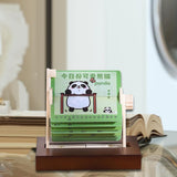 Maxbell Mechanical Desk Calendar Ornament 2025 New for Countertop Home Birthday Gift panda