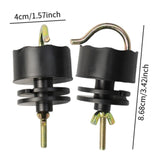 Maxbell 10Pcs Electric Fence Insulators Convenient Multipurpose for Garden Lawn Farm