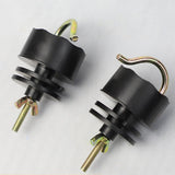 Maxbell 10Pcs Electric Fence Insulators Convenient Multipurpose for Garden Lawn Farm