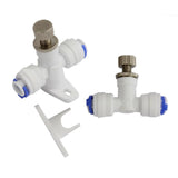 Maxbell Water Purifier Valve 1/4 inch Adjustable Quick Connect Fitting for Ro System Type A