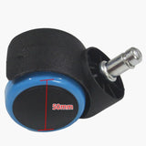 Maxbell Office Chair Wheel Smooth Roller for Home Office Furniture Heavy Duty Silent