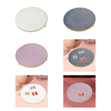 Maxbell Jewelry Display Tray Women for Live Broadcasting Shopping Mall Jewelry Props Beige