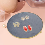 Maxbell Jewelry Display Tray Women for Live Broadcasting Shopping Mall Jewelry Props Gray