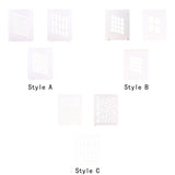 Maxbell 3Pcs Photography Props Light and Shadow Boards for Cosmetics Jewelry Make up Style A