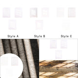 Maxbell 3Pcs Photography Props Light and Shadow Boards for Cosmetics Jewelry Make up Style A