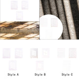 Maxbell 3Pcs Photography Props Light and Shadow Boards for Cosmetics Jewelry Make up Style A