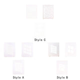 Maxbell 3Pcs Photography Props Light and Shadow Boards for Cosmetics Jewelry Make up Style A